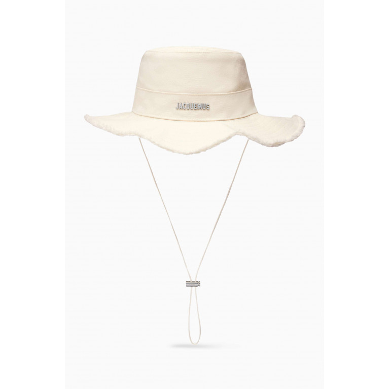 Jacquemus - Le Bob Artichaut Frayed Expedition Hat in Cotton