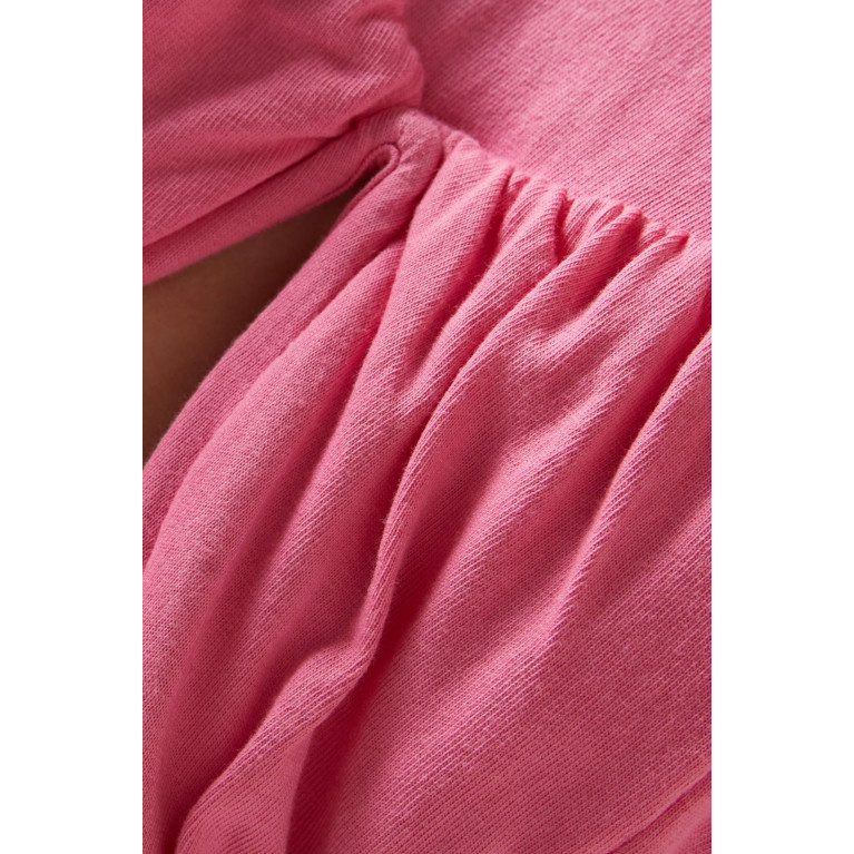 Jacquemus - Le T-shirt Baci in Cotton Pink