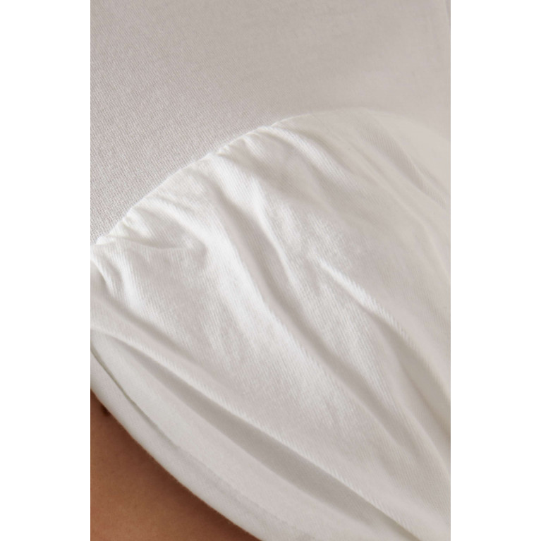 Jacquemus - Le T-shirt Baci in Cotton White