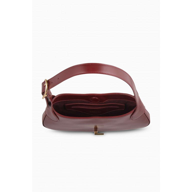 Sandro - Baguette Shoulder Bag in Leather