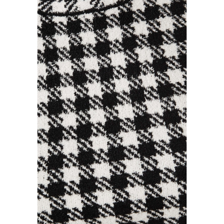 Sandro - Houndstooth Top in Viscose