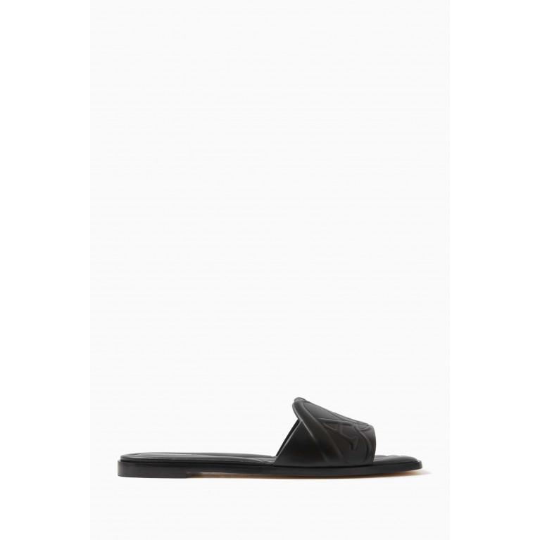 Alexander McQueen - Flat Sandals in Leather