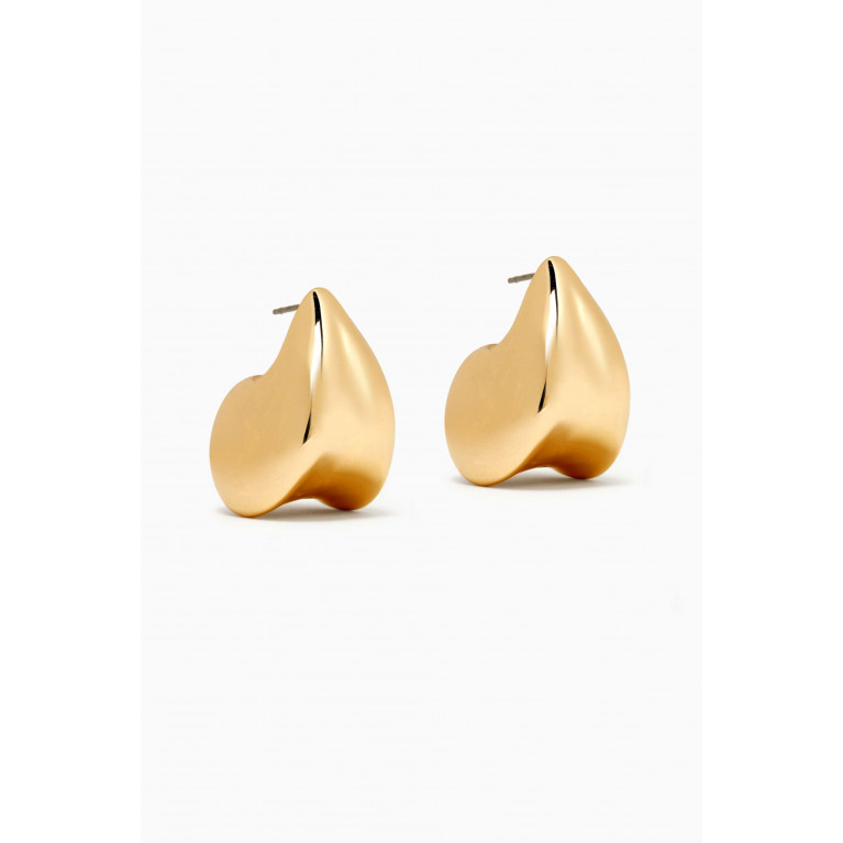 Jenny Bird - Nouveaux Puff Earrings in Brass