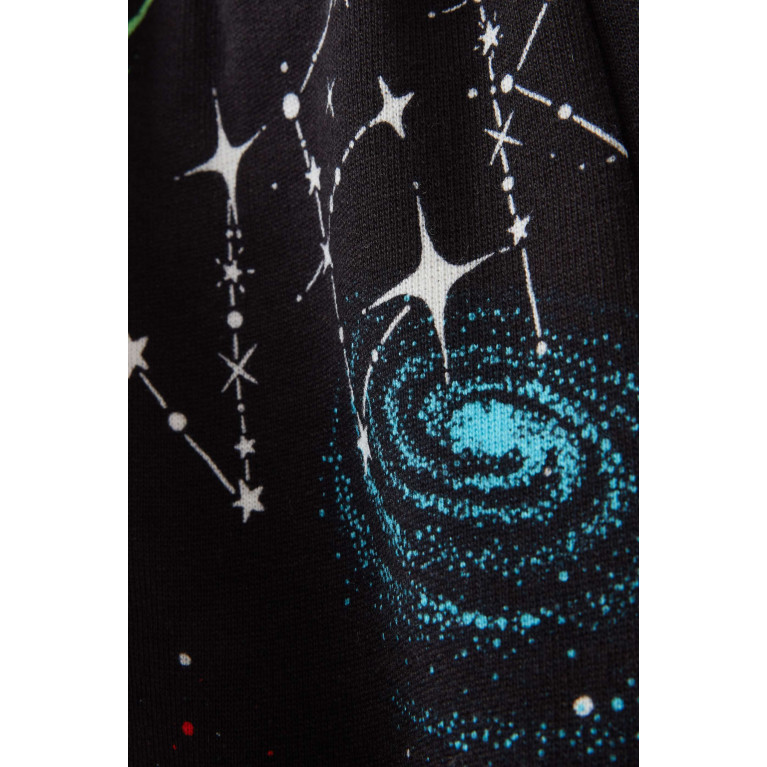 Versace - Galaxy-print Track Pants in Cotton