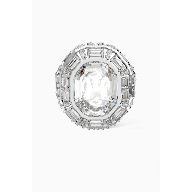 Swarovski - Mesmera Cocktail Ring in Rhodium-plated Metal