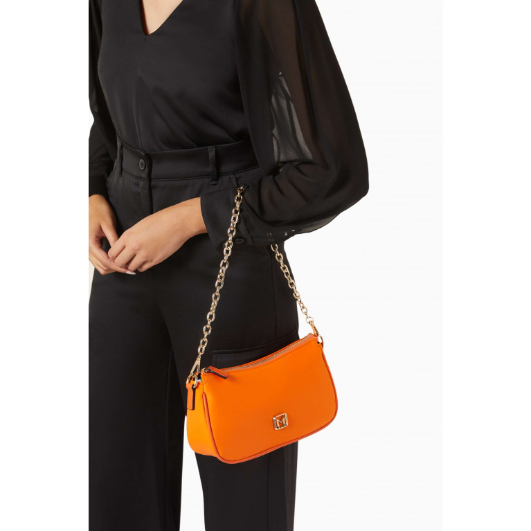 Marella - Pausa Shoulder Bag in Nylon Orange