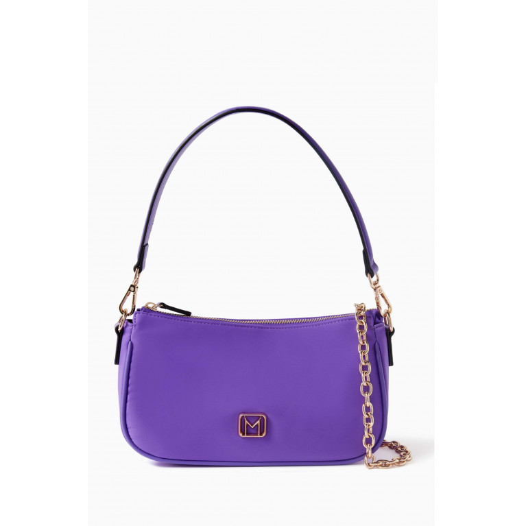 Marella - Pausa Shoulder Bag in Nylon Purple