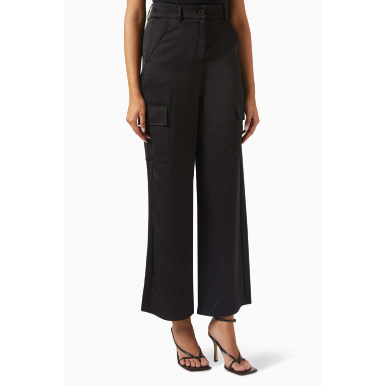 Marella - Inno Straight-fit Pants in Recycled Satin