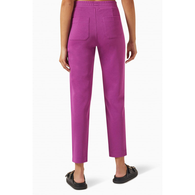 Marella - Ufficio Pants in Cotton-rich Blend Purple