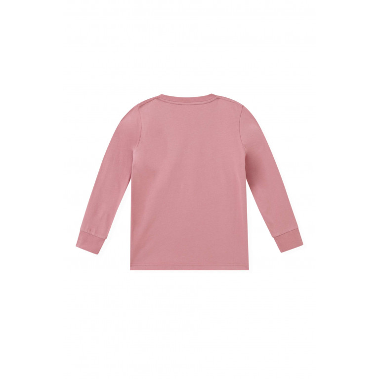 Hackett London - Logo Print T-shirt in Cotton Pink