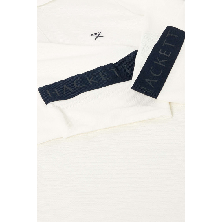 Hackett London - Logo-tape Polo Shirt in Cotton