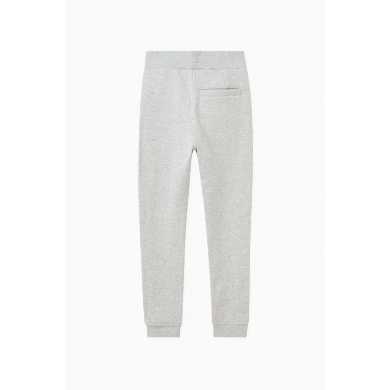 Hackett London - Logo Tape Sweatpants in Cotton Grey