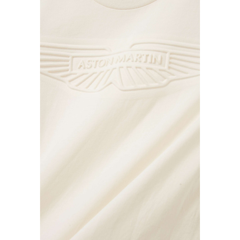 Hackett London - Embossed Logo T-shirt in Cotton Neutral
