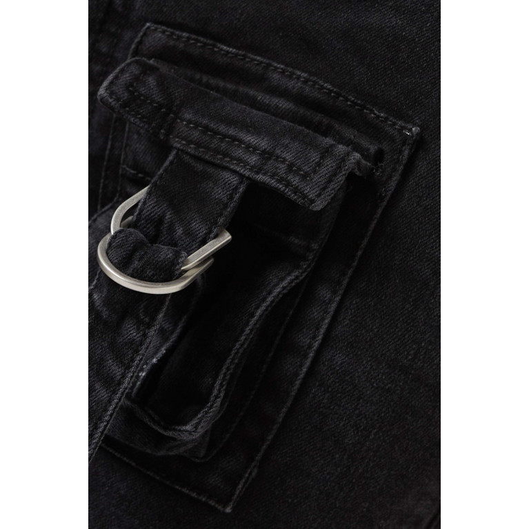 Blumarine - Low-rise Slim-fit Cargo Jeans