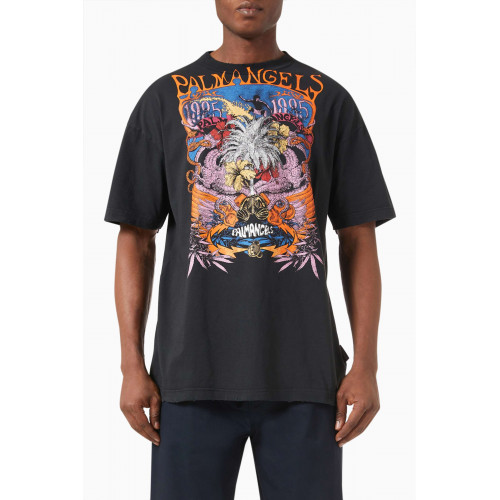 Palm Angels - Concert Print T-shirt in Cotton