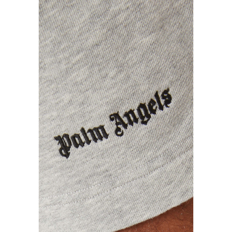 Palm Angels - Logo-embroidered Sweatshorts in Cotton