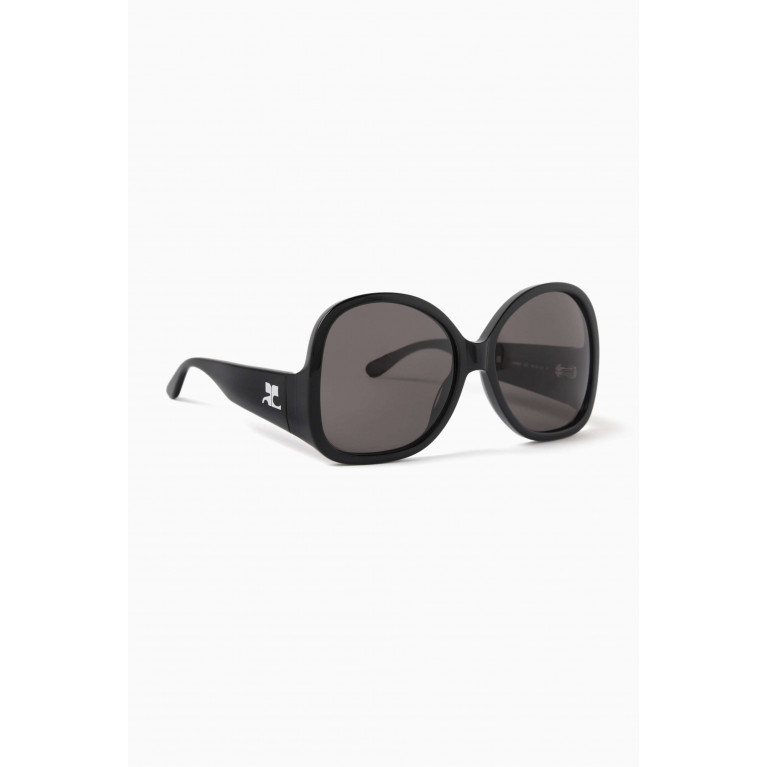 Courreges - Hyper Oversized Sunglasses in Acetate