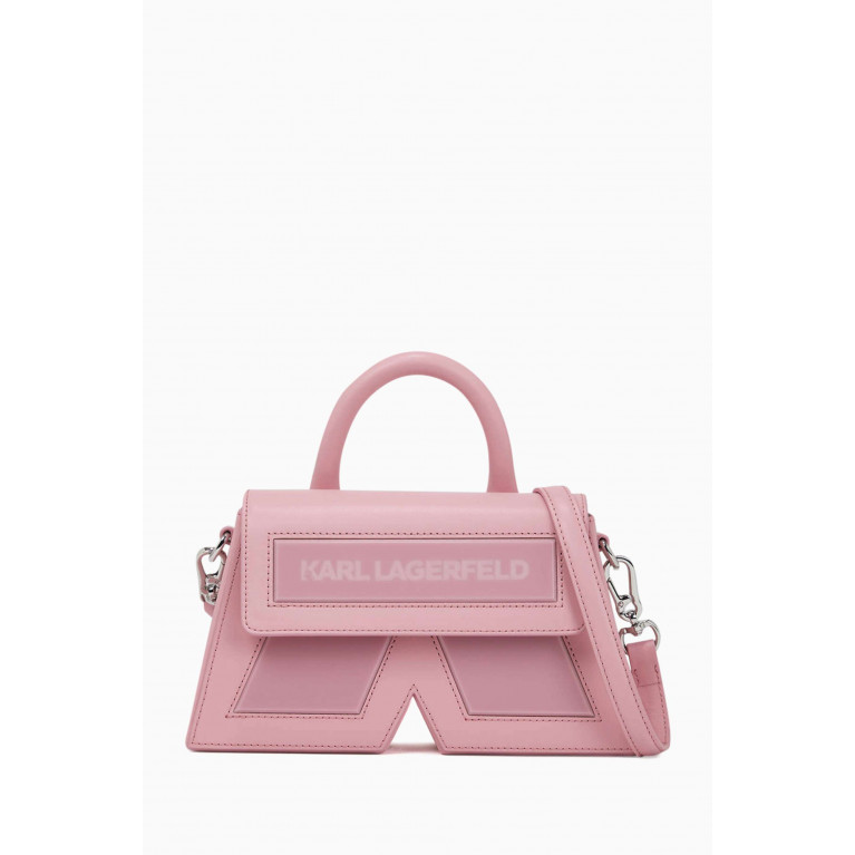 Karl Lagerfeld - Small Icon K Crossbody Bag in Leather