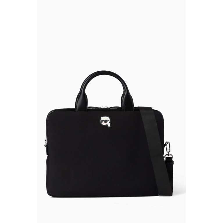 Karl Lagerfeld - K/Ikonik Laptop Bag in Nylon