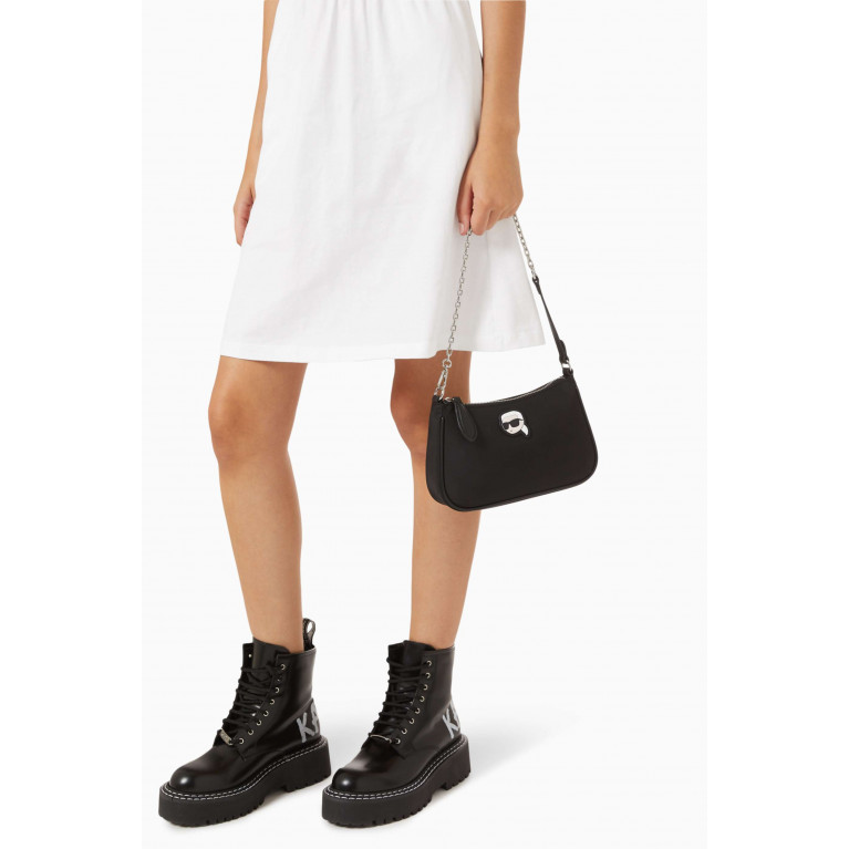 Karl Lagerfeld - K/Ikonik Shoulder Bag in Nylon