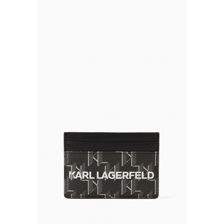 Karl Lagerfeld - K/Mono Klassik Cardholder in Monogram Canvas