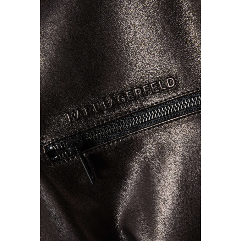 Karl Lagerfeld - Blouson Jacket in Leather