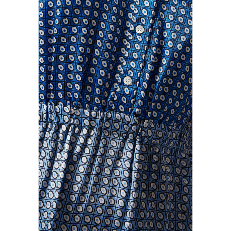 Sandro - Tie Print Mini Dress