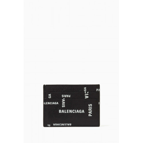 Balenciaga - Logo Card Holder in Leather