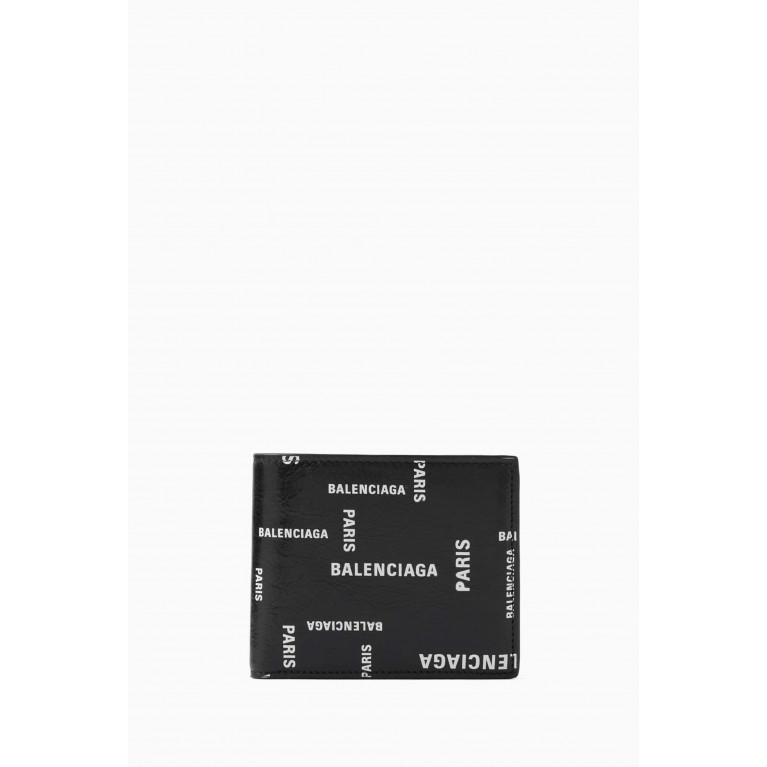Balenciaga - Square Bi-fold Wallet in Leather