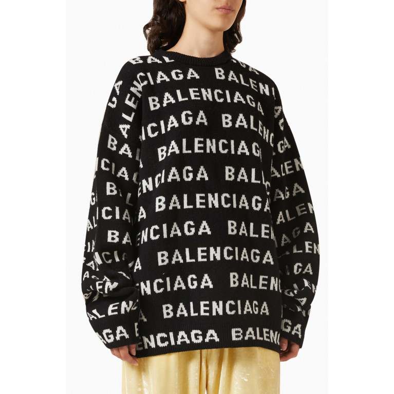 Balenciaga - Horizontal Allover Sweater