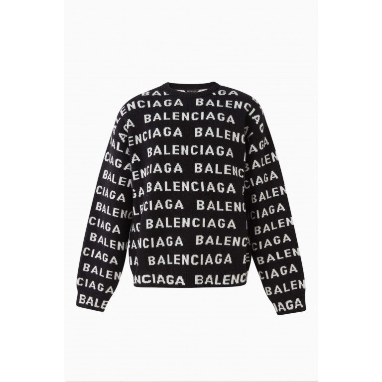 Balenciaga - Horizontal Allover Sweater