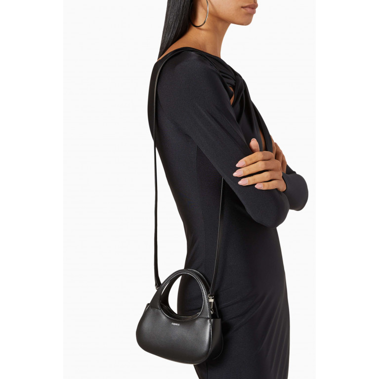 Coperni - Micro Baguette Swipe Shoulder Bag in Leather