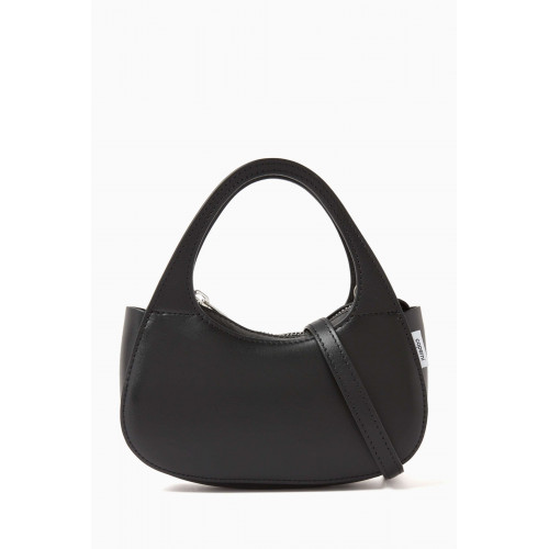 Coperni - Micro Baguette Swipe Shoulder Bag in Leather
