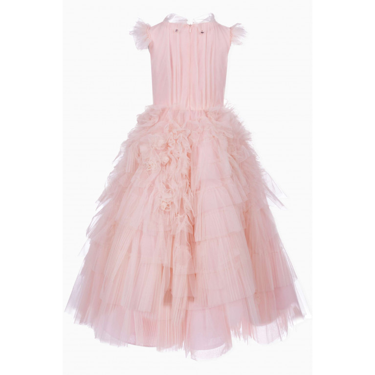 Marchesa Kids Couture - Embellished Gown in Tulle