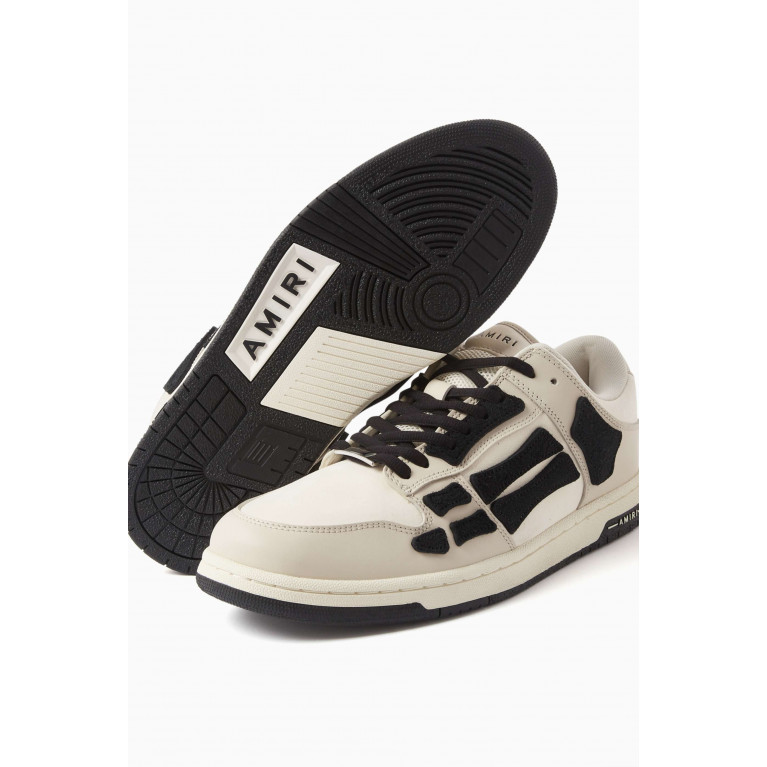 Amiri - Chunky Skel Low-top Sneakers in Leather