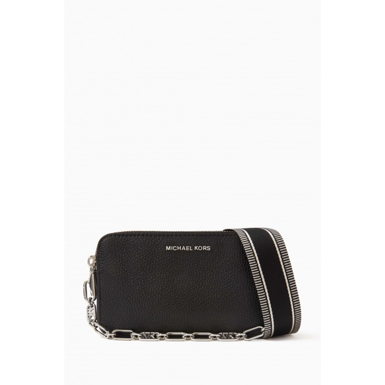 MICHAEL KORS - Small Jet Set Camera Bag in Leather