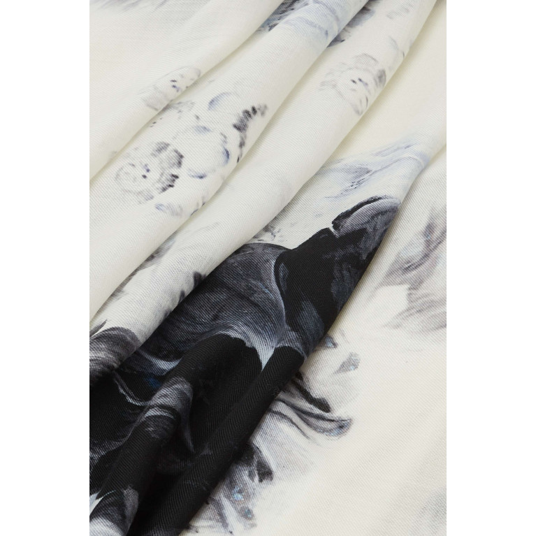 Alexander McQueen - Chiaroscuro Scarf in Silk