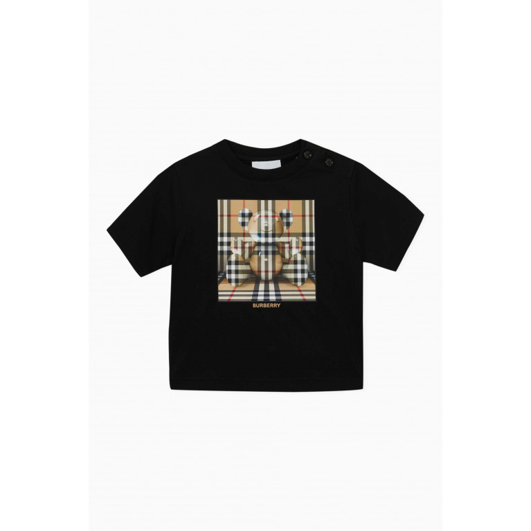 Burberry - Graphic Logo Print T-shirt in Cotton