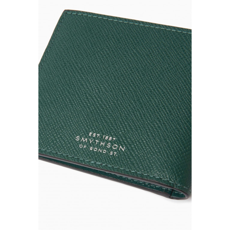 Smythson - Panama Card Slot Wallet in Cross-grain Leather