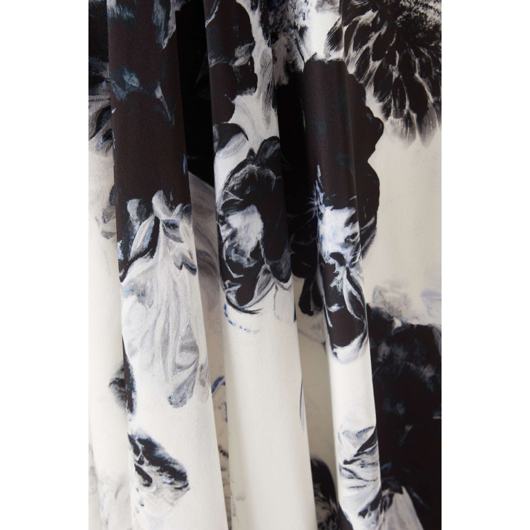 Alexander McQueen - Chiaroscuro Shirt Dress in Silk