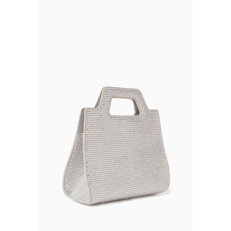 Ferragamo - Mini Wanda Embellished Top-handle Bag in Leather