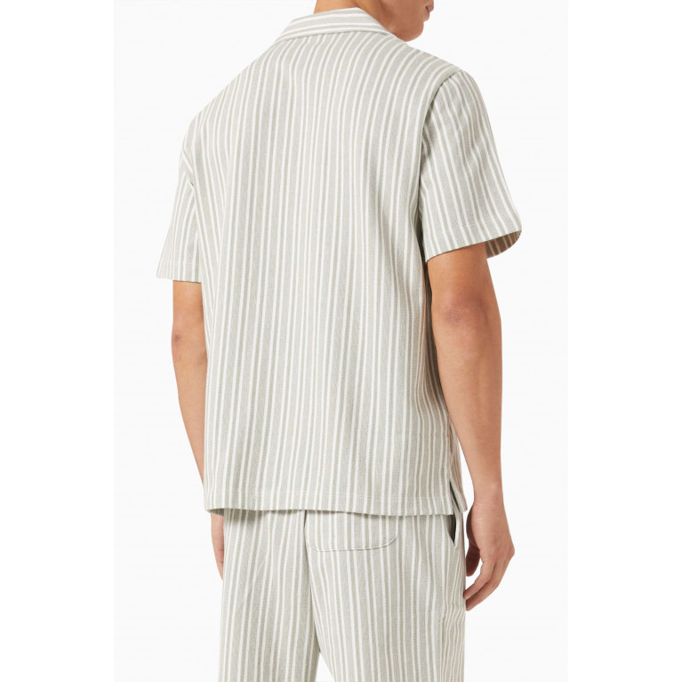 Vince - Cabana Stripe Shirt in Cotton