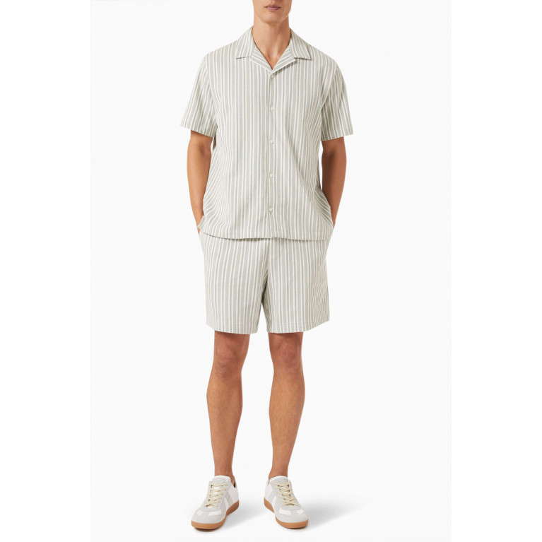 Vince - Cabana Stripe Shirt in Cotton
