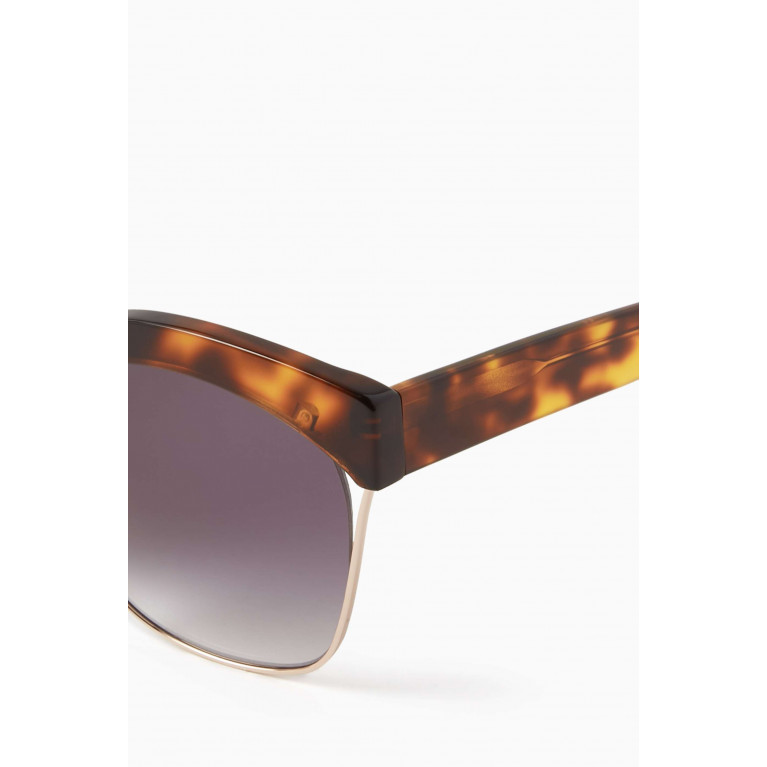 Jimmy Fairly - Phoenix Oversized Sunglasses in Metal & Acetate