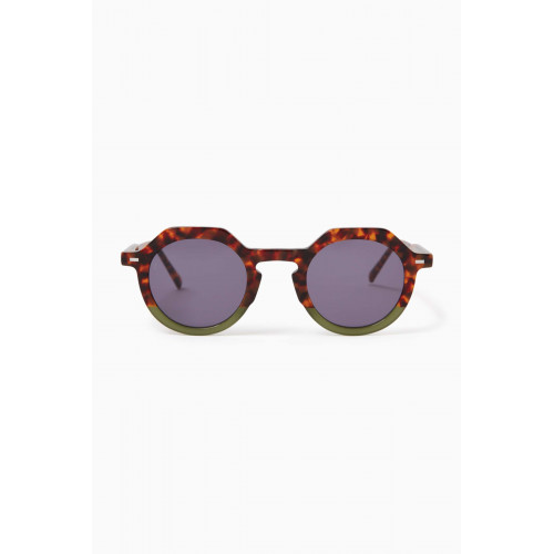 Jimmy Fairly - Hometown Round Sunglasses in Acetate & Steel