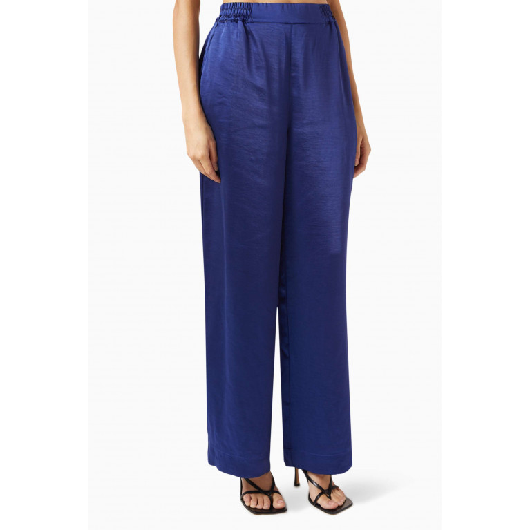 Y.A.S - Yasclema Pants in Satin