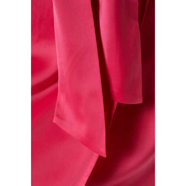 Y.A.S - Yasathena Midi Dress in Satin Pink