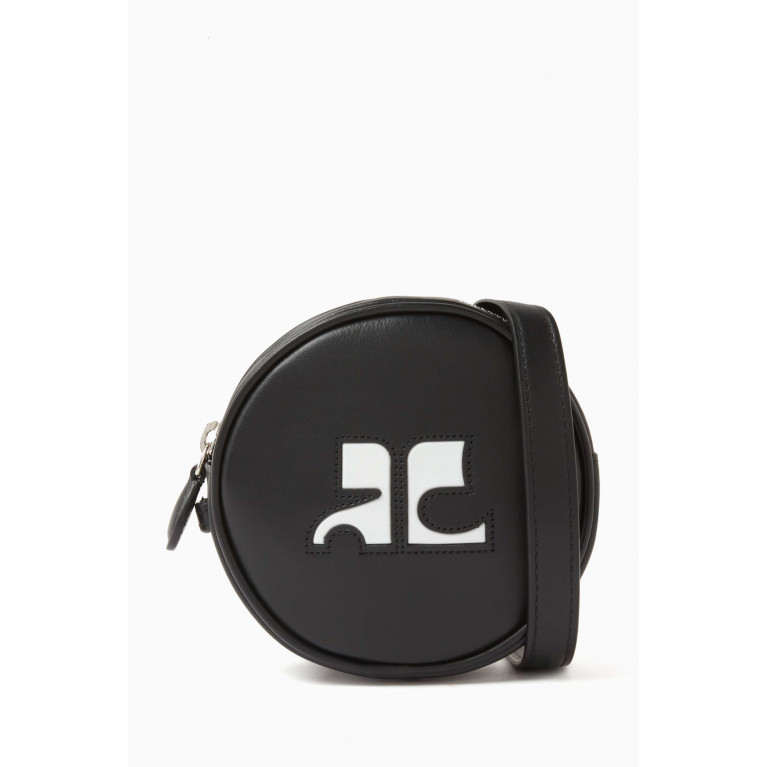 Courreges - Reedition Small Circle Bag in Leather