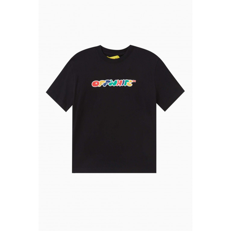 Off-White - Chunky Logo-print T-shirt in Cotton-jersey