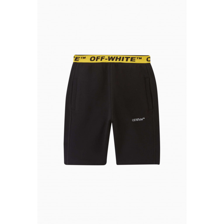Off-White - Logo-tape Shorts in Cotton